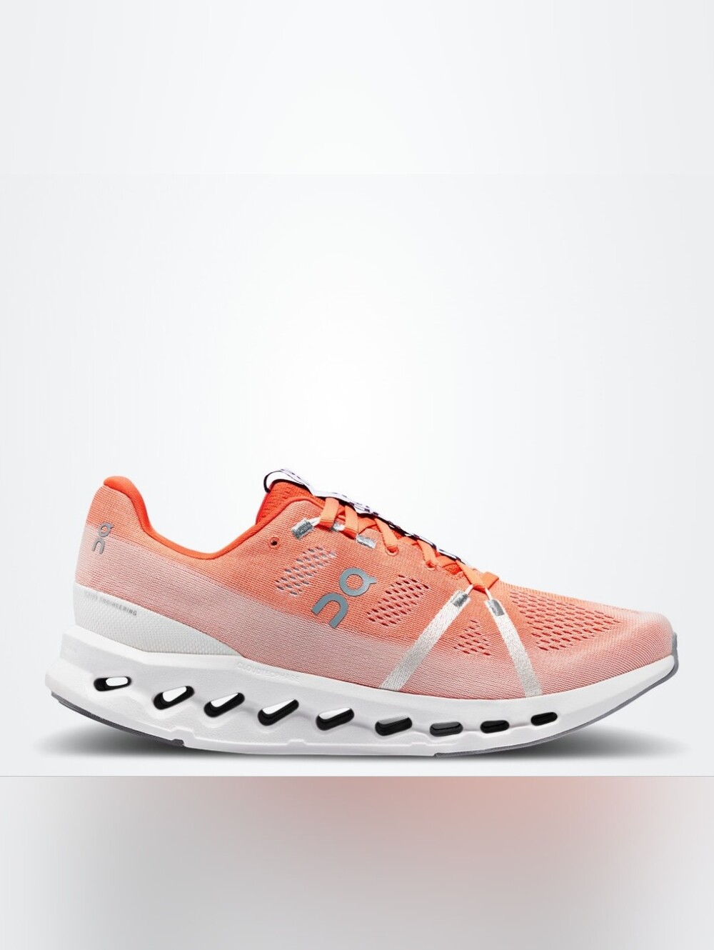 On Running Cloudsurfer Flame | White Athletic Shoes Men's Size 11.5